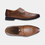 Load image into Gallery viewer, WAVEWALKER CREW Men Faux Leather Black Formal Lace-Ups Shoes