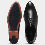 Load image into Gallery viewer, ROSETTO ROMERO ALEX Men Faux Leather Black Formal Lace-Ups Shoes