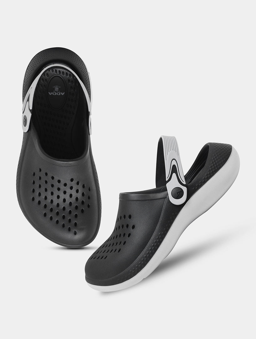 ADDA CYCLONE Solid Clogs For Men