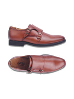 Load image into Gallery viewer, WAVEWALKER JUSTIN Men Premium Double Monk Strap Formal Shoes