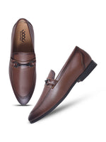 Load image into Gallery viewer, WAVEWALKER TINNY Men Black Leather Slip-On Loafers