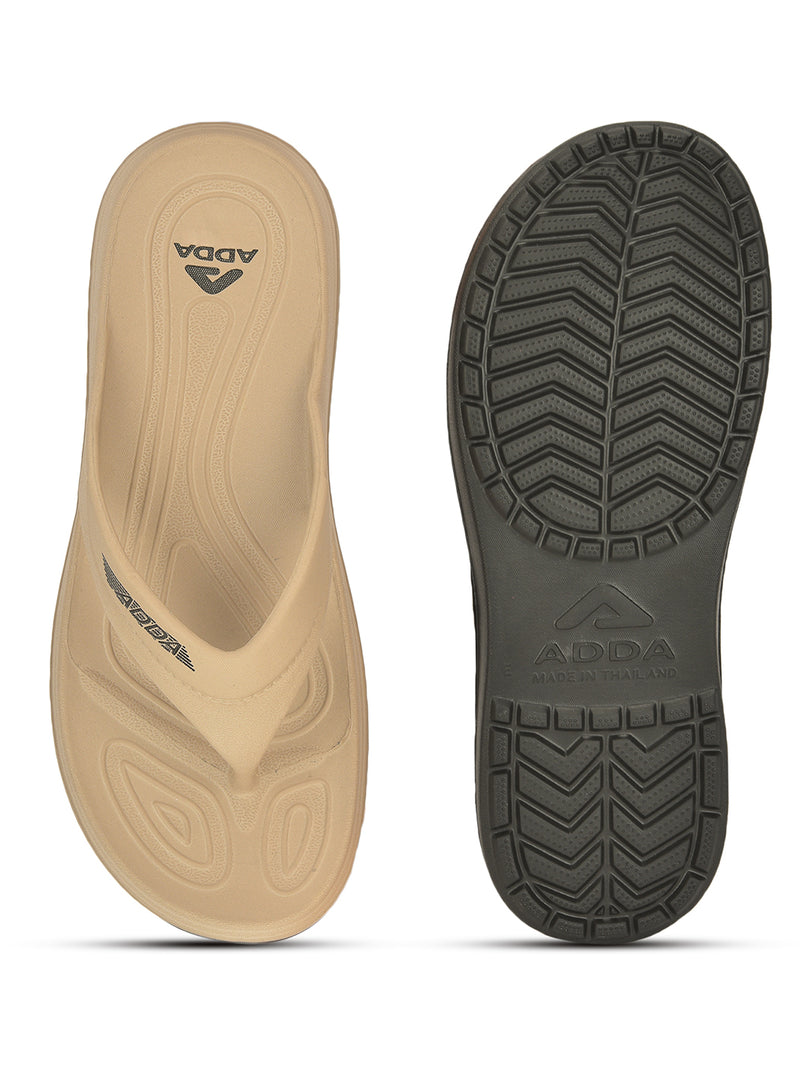 ADDA 2D HIKE-1 Solid Thong Flip-flop