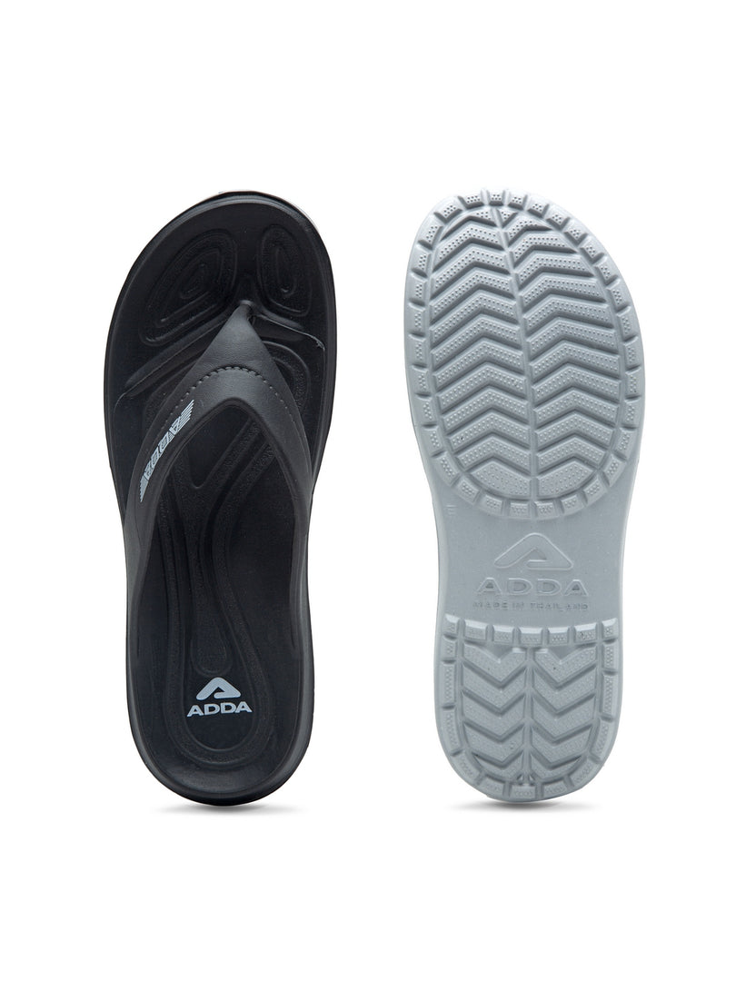 ADDA 2D HIKE-1 Solid Thong Flip-flop
