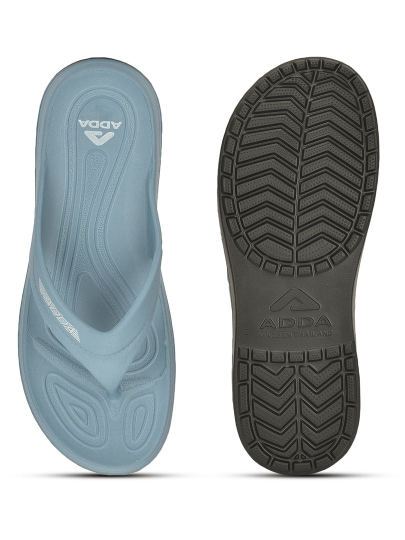 ADDA 2D HIKE-1 Solid Thong Flip-flop