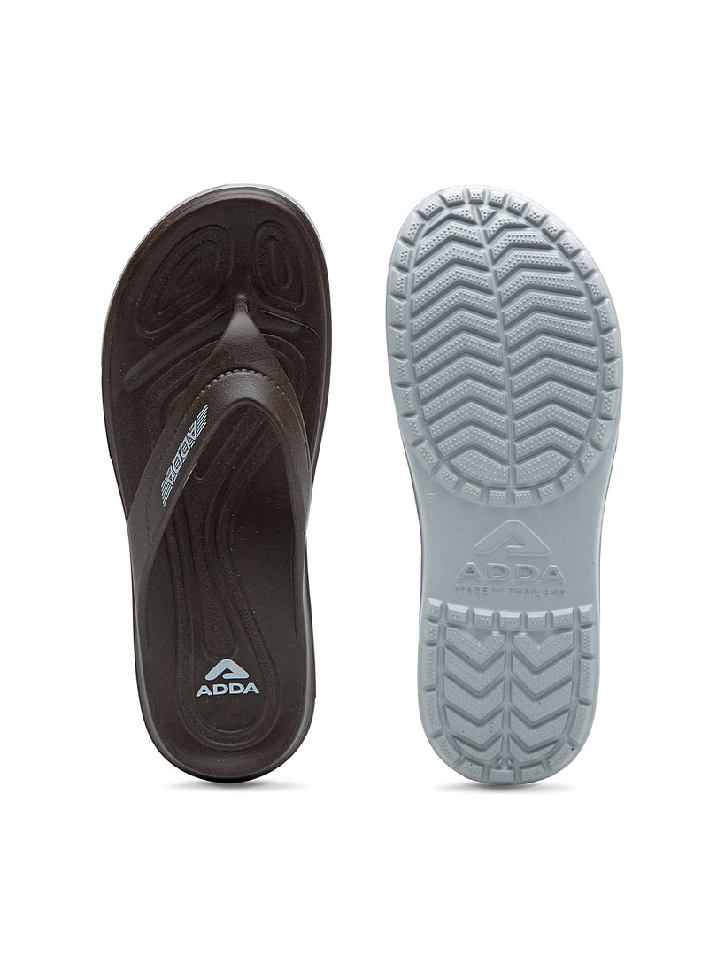 ADDA 2D HIKE-1 Solid Thong Flip-flop