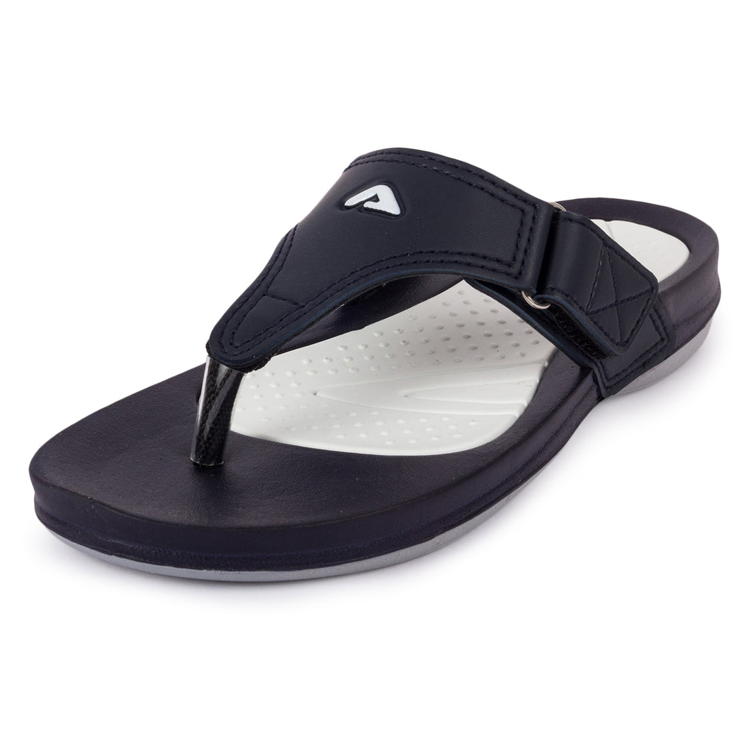 ADDA 2D STAR-1 Solid Thong Slipper For Women