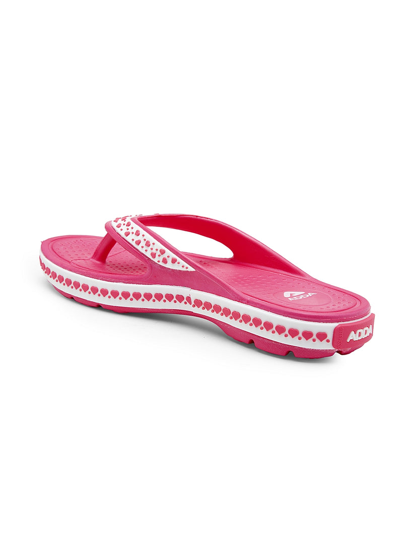 ADDA EVERYTIME Self Design Thong Slipper For Women