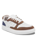 Load image into Gallery viewer, WAVEWALKER KILLER-3 Men Faux Leather Blue Casual Lace-Ups Shoes
