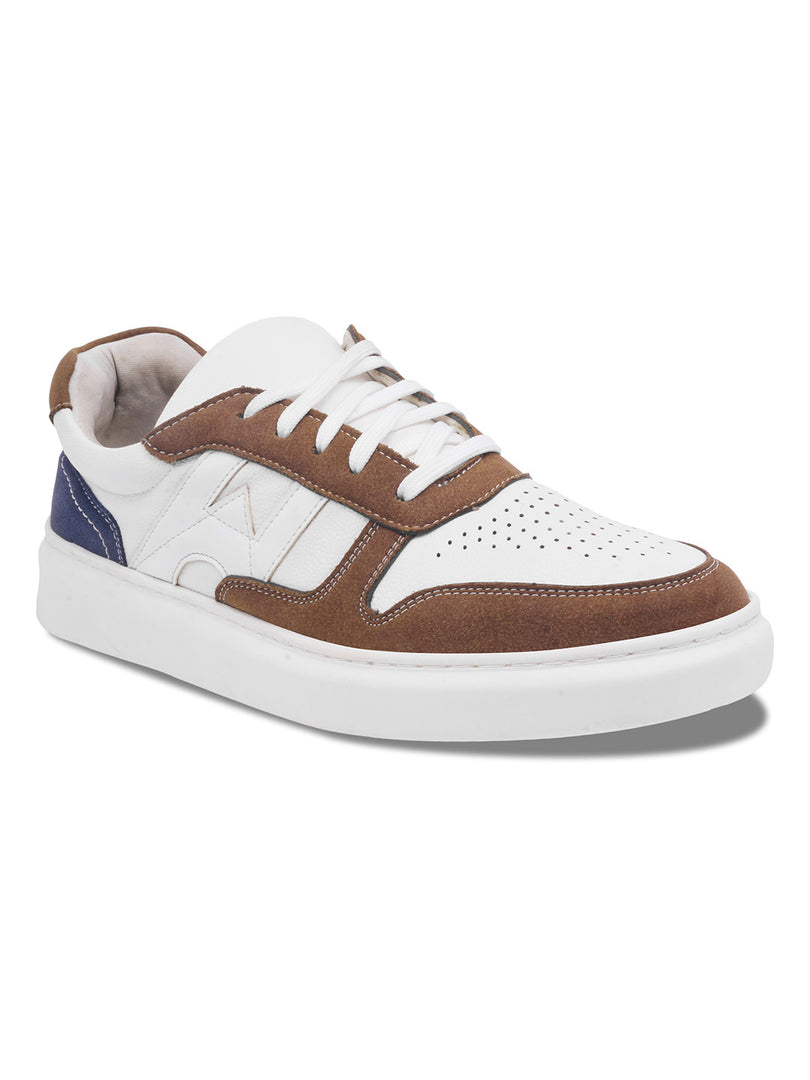 WAVEWALKER KILLER-3 Men Faux Leather Blue Casual Lace-Ups Shoes