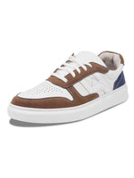 Load image into Gallery viewer, WAVEWALKER KILLER-3 Men Faux Leather Blue Casual Lace-Ups Shoes