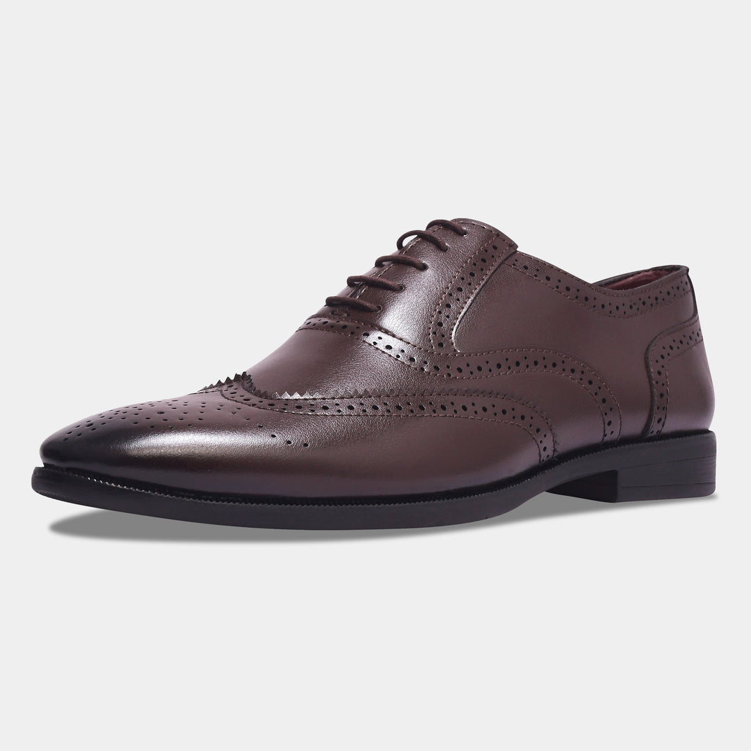 ROSETTO ROMERO Alpha Refined Craftsmanship Lace-Up Brogue Shoes For Men