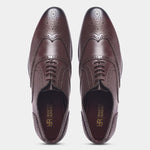 Load image into Gallery viewer, ROSETTO ROMERO Alpha Refined Craftsmanship Lace-Up Brogue Shoes For Men