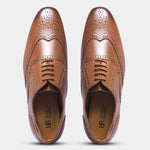 Load image into Gallery viewer, ROSETTO ROMERO Alpha Refined Craftsmanship Lace-Up Brogue Shoes For Men
