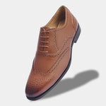 Load image into Gallery viewer, ROSETTO ROMERO Alpha Refined Craftsmanship Lace-Up Brogue Shoes For Men
