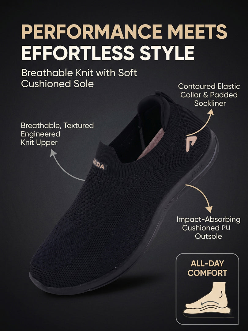 ADDA SOFTWALK-1 Women Comfortable & Breathable Knit Walking Sneakers