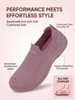 Load image into Gallery viewer, ADDA SOFTWALK-1 Women Comfortable &amp; Breathable Knit Walking Sneakers