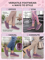 Load image into Gallery viewer, ADDA SOFTWALK-1 Women Comfortable &amp; Breathable Knit Walking Sneakers