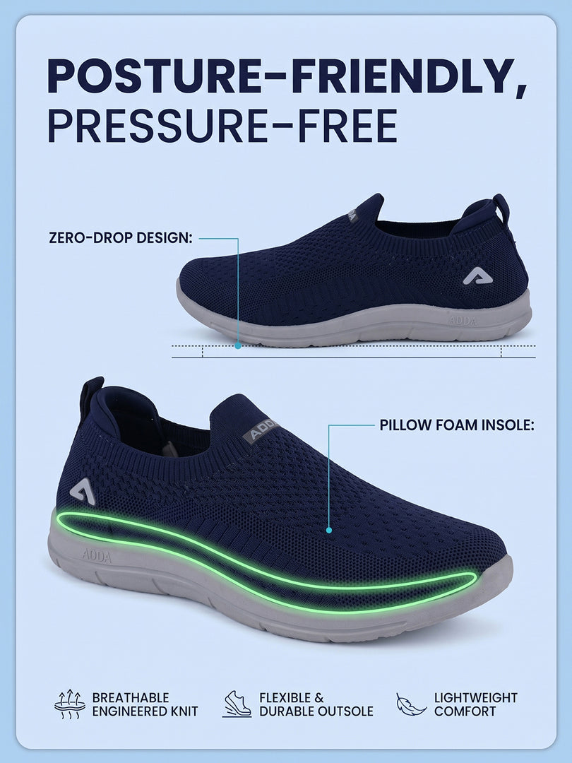 ADDA SOFTWALK-1 Women Comfortable & Breathable Knit Walking Sneakers
