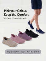 Load image into Gallery viewer, ADDA SOFTWALK-1 Women Comfortable &amp; Breathable Knit Walking Sneakers