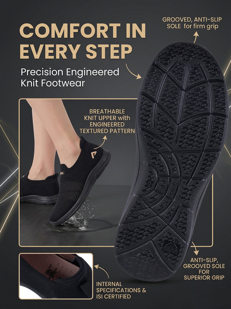 ADDA SOFTWALK-2 Women Comfortable & Breathable Knit Walking Sneakers