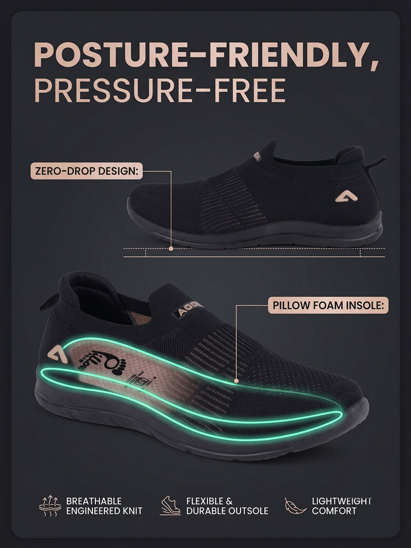 ADDA SOFTWALK-2 Women Comfortable & Breathable Knit Walking Sneakers
