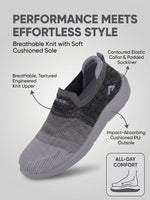 Load image into Gallery viewer, ADDA STAR-1 Women Comfortable &amp; Breathable Knit Walking Sneakers