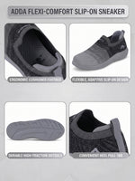 Load image into Gallery viewer, ADDA STAR-1 Women Comfortable &amp; Breathable Knit Walking Sneakers
