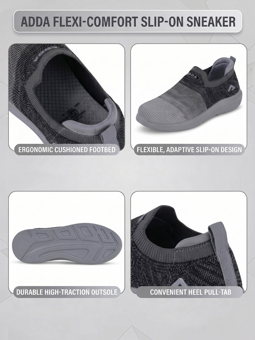 ADDA STAR-1 Women Comfortable & Breathable Knit Walking Sneakers