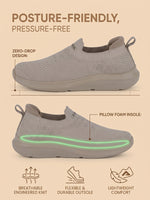 Load image into Gallery viewer, ADDA STAR-2 Women Comfortable &amp; Breathable Knit Walking Sneakers