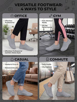 Load image into Gallery viewer, ADDA STAR-2 Women Comfortable &amp; Breathable Knit Walking Sneakers