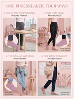 Load image into Gallery viewer, ADDA STAR-2 Women Comfortable &amp; Breathable Knit Walking Sneakers