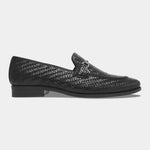 Load image into Gallery viewer, Rosetto Romero Blaze Handcrafted Woven Penny Loafers For Men