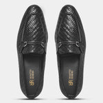 Load image into Gallery viewer, Rosetto Romero Blaze Handcrafted Woven Penny Loafers For Men