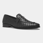 Load image into Gallery viewer, Rosetto Romero Blaze Handcrafted Woven Penny Loafers For Men
