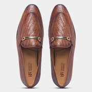 Rosetto Romero Blaze Handcrafted Woven Penny Loafers For Men