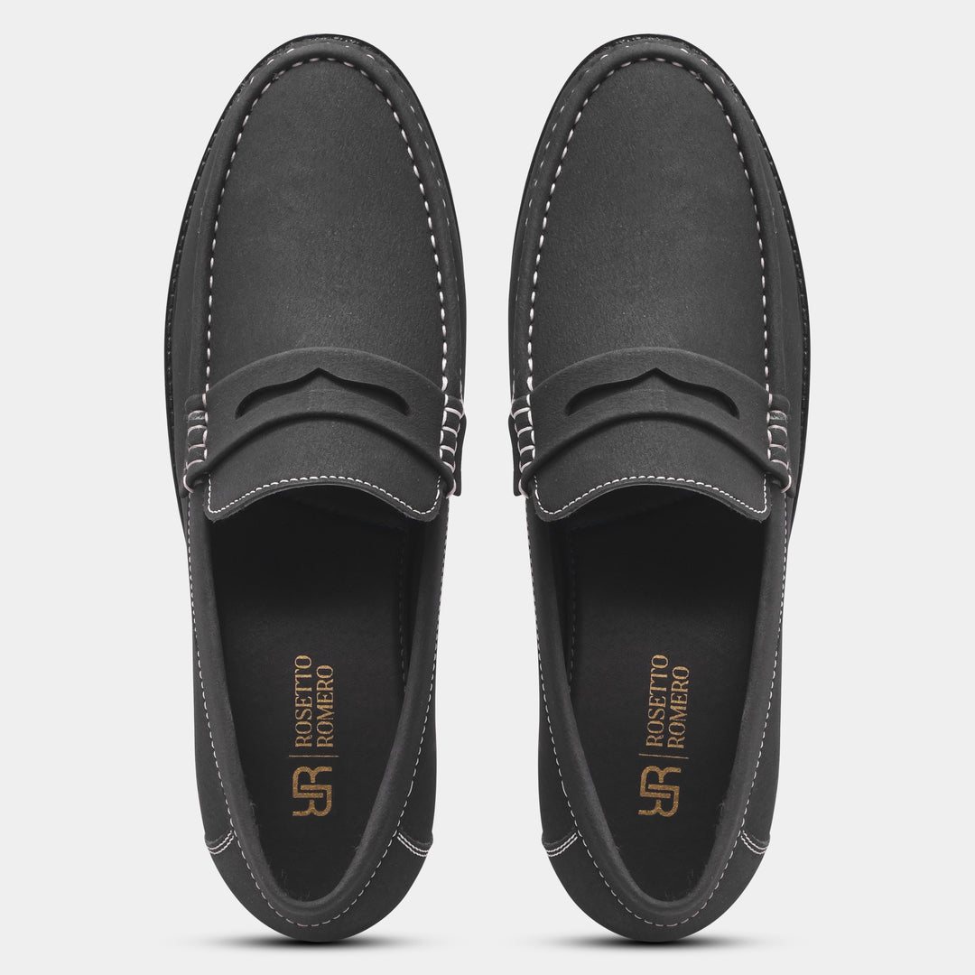 Rosetto Romero Charls Suede Loafers For Men