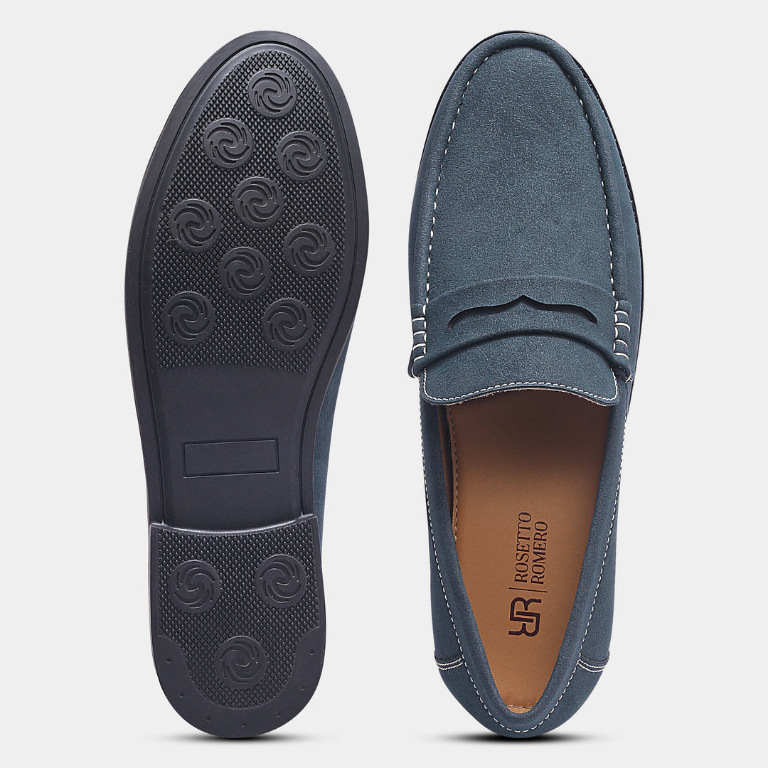 Rosetto Romero Charls Suede Loafers For Men