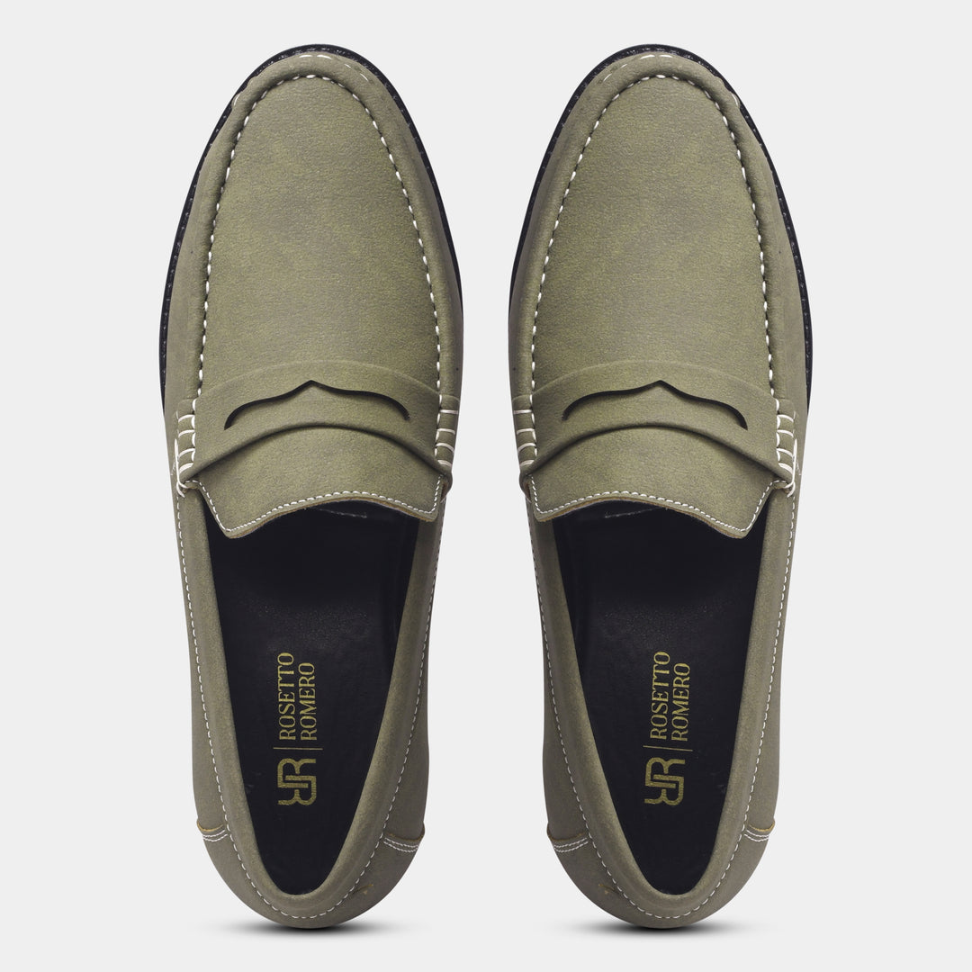 Rosetto Romero Charls Suede Loafers For Men