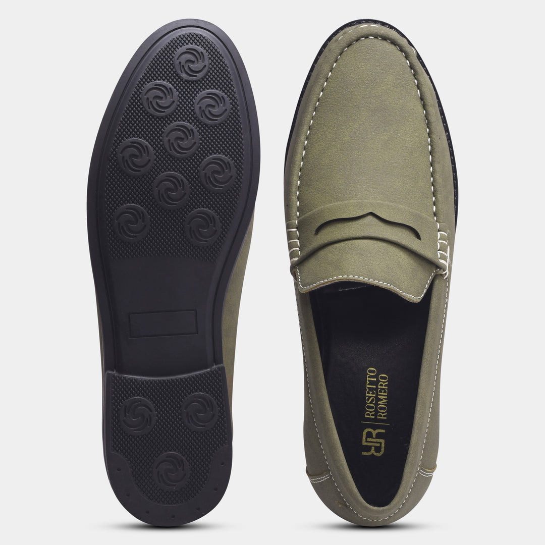 Rosetto Romero Charls Suede Loafers For Men