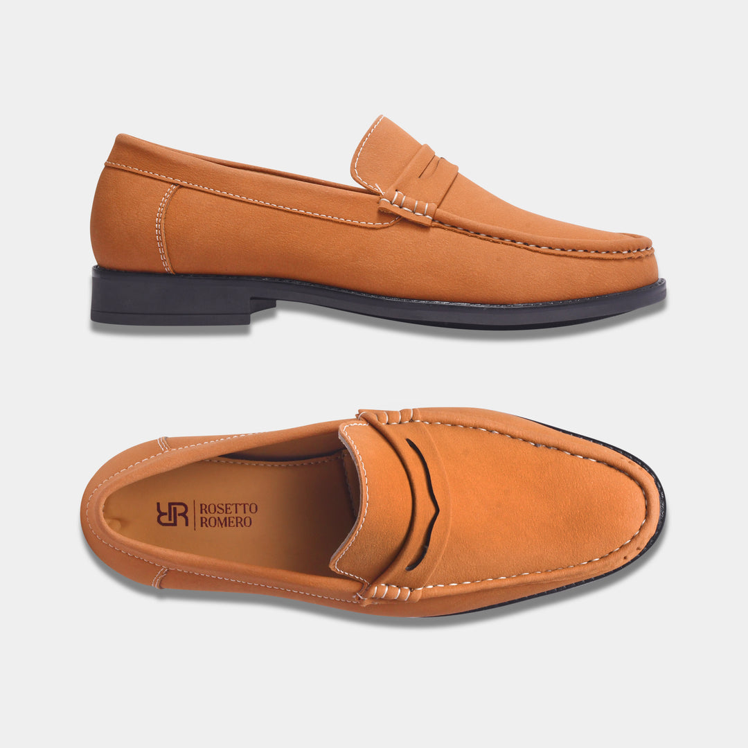 Rosetto Romero Charls Suede Loafers For Men