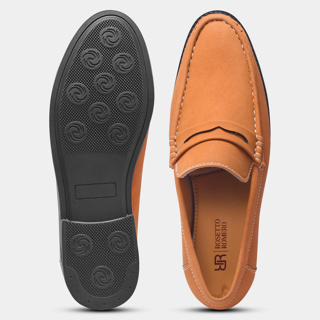 Rosetto Romero Charls Suede Loafers For Men