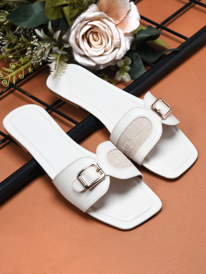 Peek Charm Interlocked Flats