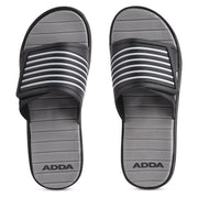 ADDA COMFORT PLUS Striped Slide For Men