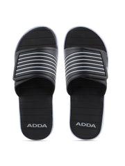 ADDA COMFORT PLUS Striped Slide For Men