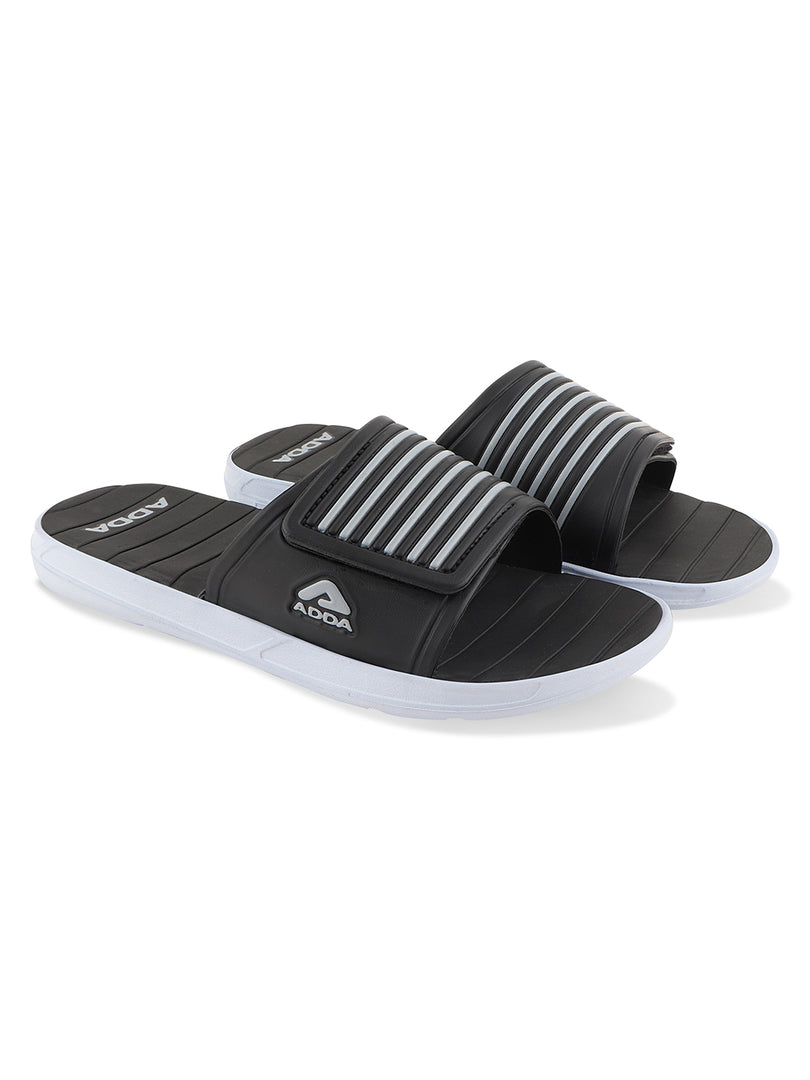 ADDA COMFORT PLUS Striped Slide For Men