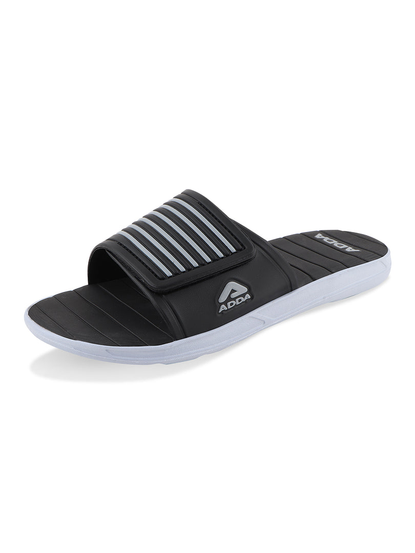 Adda Slides ADDA COMFORT PLUS Striped Slide For Men – The Superkart
