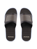 Load image into Gallery viewer, ADDA COMFORT PLUS Striped Slide For Men
