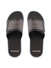 ADDA COMFORT PLUS Striped Slide For Men