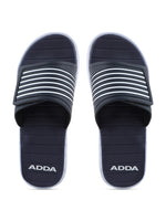 Load image into Gallery viewer, ADDA COMFORT PLUS Striped Slide For Men
