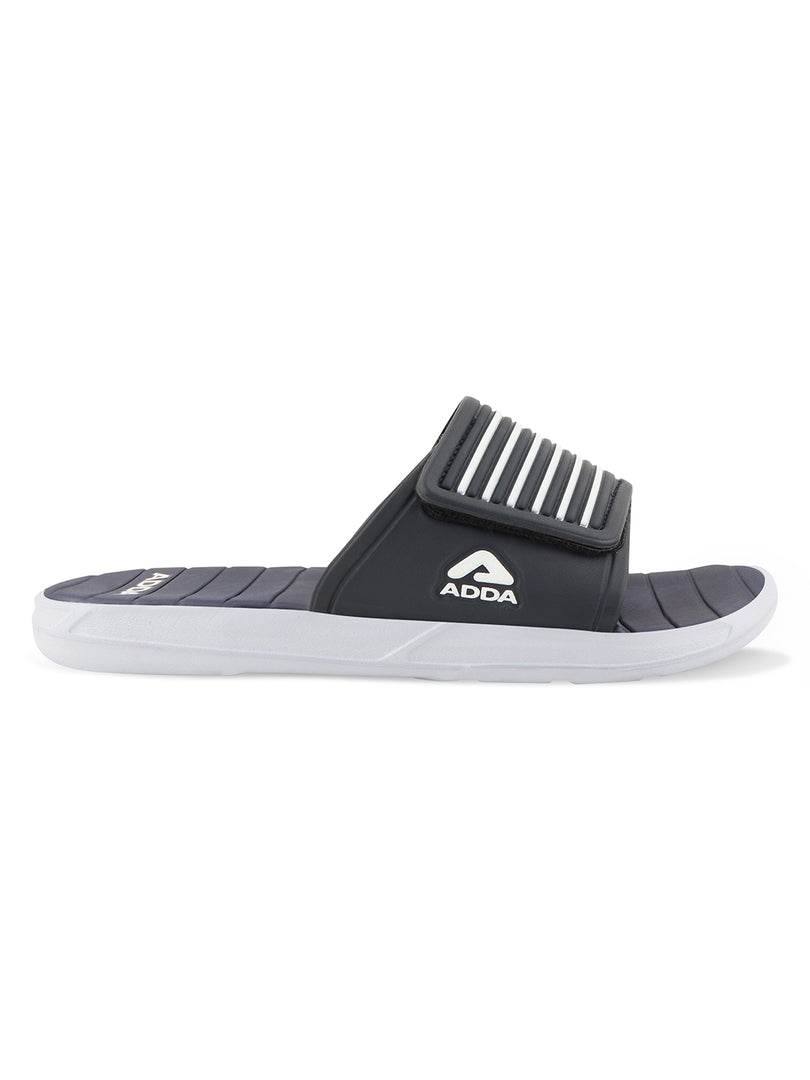 ADDA COMFORT PLUS Striped Slide For Men